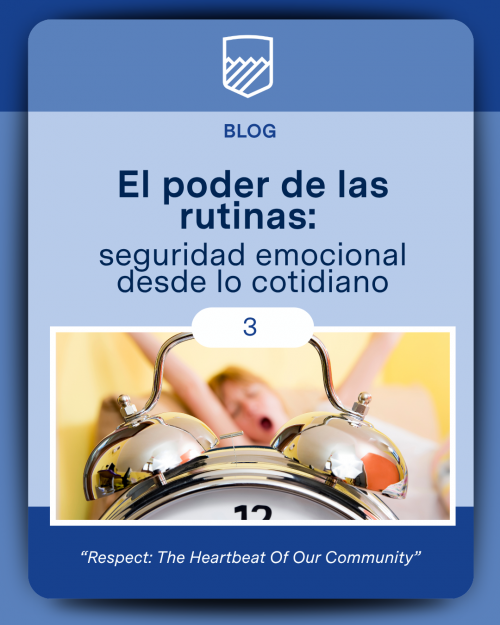 El poder de las rutinas: seguridad emocional desde lo cotidiano